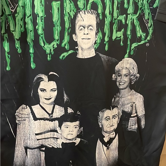Psychobilly Rockabilly The Munsters Tee Shirt Top. NEW! Size: Large - Picture 5 of 6
